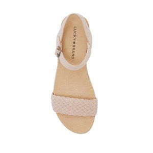 Lucky Brand  'Grecilyn' Suede Espadrille Sandal